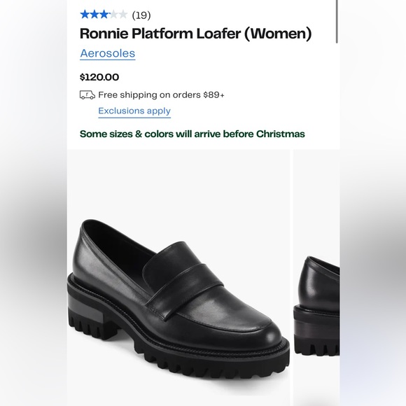 Aerosoles Beige and Black Loafers - Picture 9 of 9